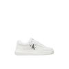 Γυναικεία Sneakers Calvin Klein Chunky Cupsole Leaceup Mon Lth Wn White YW0YW00823-YBR