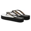 Γυναικεία Σανδάλια Calvin Klein Beach Sandal Flatform Monologo Black/Bright White YW0YW01617-0GM