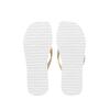 Γυναικείες Παντόφλες Calvin Klein Thong Tpu Metallic Eggshell Bright White YW0YW01720-ACF