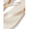 Γυναικείες Παντόφλες Calvin Klein Thong Tpu Metallic Eggshell Bright White YW0YW01720-ACF