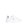Ανδρικά Sneakers Calvin Klein Chunky Cupsole Lth Bright White Silver YW0YW01876-02R