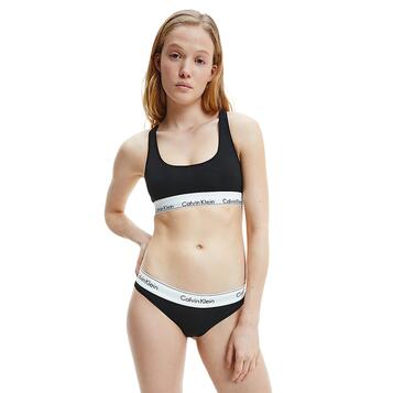 Γυναικείο Μπουστάκι Calvin Klein Unlined Bralette Black 0000F3785E-001