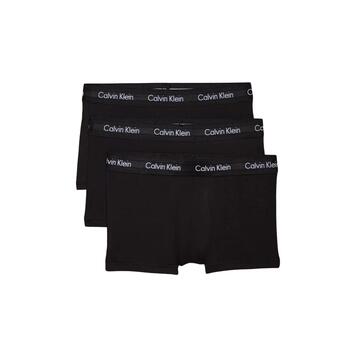 Ανδρικό Εσώρουχο Calvin Klein Low Rise Trunk 3pk Black W Black Wb 0000U2664G-XWB