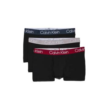 Ανδρικά Εσώρουχα Calvin Klein Trunk 3p B Navy Stone Juneberry Zinc Wbs 000NB2970A-PZI