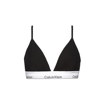 Γυναικείο Σουτιέν Calvin Klein Triangle Unlined Black 000QF1061E-001