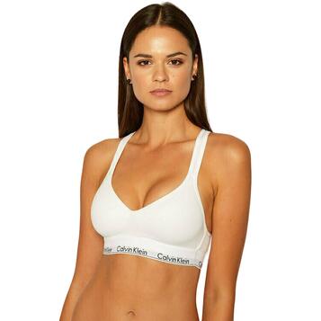Γυναικείο Μπουστάκι Calvin Klein Lift Bralette White 000QF1654E-100