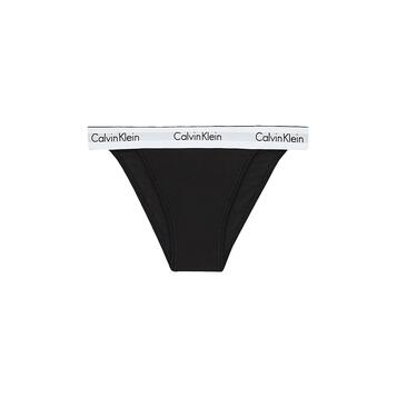 Σλιπ Με Ψηλό Κόψιμο Calvin Klein High Leg Tanga Black 000QF4977A-001