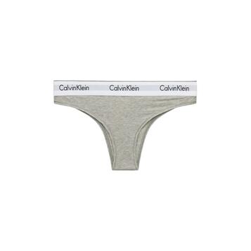 Γυναικείο Εσώρουχο Calvin Klein Tanga Grey Heather 000QF5981E-P7A