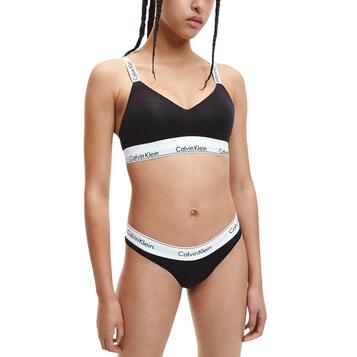 Γυναικείο Εσώρουχο Calvin Klein Tanga Black 000QF5981E-UB1