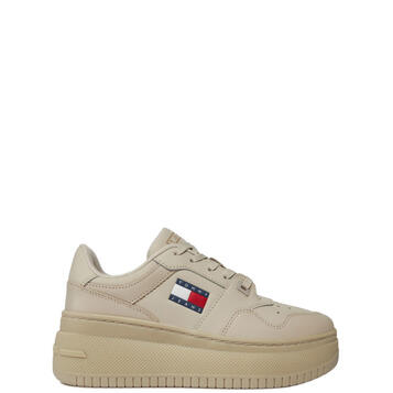 Γυναικεία Sneakers Tommy Jeans Tjw Retro Basket Flatform Ess Bleached Stone EN0EN02506-AEV Γυναικεία Sneakers Tommy Jeans Tjw Retro Basket Flatform Ess Bleached Stone EN0EN02506-AEV