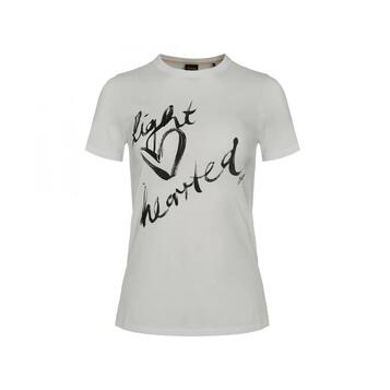 Γυναικείο T-Shirt Boss C Elogo 21 Natural 50540260-104