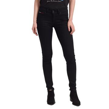 Γυναικείο Τζιν Tommy Jeans Mid Rise Skinny Nora Black DW0DW04415-945