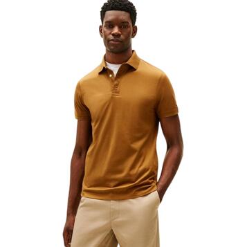 Ανδρικό Polo Tommy Hilfiger Hidden Placket Detail Reg Polo Highland Khaki MW0MW41611-GWP