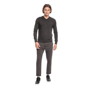 Ανδρικό Παντελόνι Tom Tailor 2nd 008 Cropped Slim Jer Anthra Melange Pique 1020453-24716
