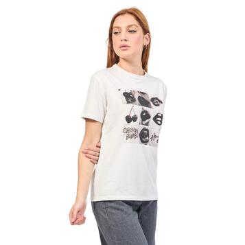 Γυναικείο T-shirt Hugo White 50524090-102
