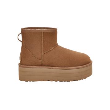 Γυναικεία Μποτάκια Ugg Classic Mini Platform Chestnut 1134991-CHE