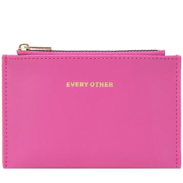 Γυναικεία Καρτοθήκη EVERY OTHER Zip Top Card Holder Pink 12101-PINK