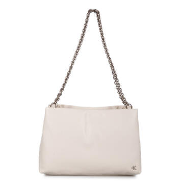 Γυναικεία Τσάντα Χειρός Calvin Klein Micro Mono Tote Pu Eggshell K60K612227-ACF Γυναικεία Τσάντα Χειρός Calvin Klein Micro Mono Tote Pu Eggshell K60K612227-ACF