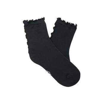 Γυναικείες Κάλτσες Ugg Karsyn Lettuce Edge Quarter II Black 1175251-BLK