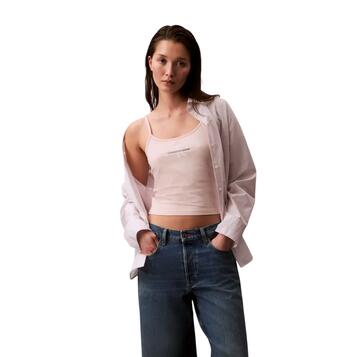 Γυναικείο Top Calvin Klein Monologo Strappy Tank Silver Peony J20J223105-TGE