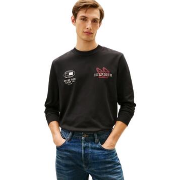 Ανδρικό T-Shirt Tommy Hilfiger Modern Athleisure H BadgeTee Black MW0MW41467-BDS