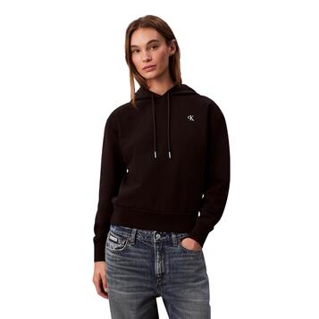 Γυναικείο Φούτερ Calvin Klein Ls Archive Terry Po Hood Black LV047C224G-UB1