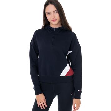 Γυναικείο Φούτερ Tommy Hilfiger Relaced Rwb Half Zip Hwk Desert Sky S10S101571-DW5