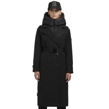 Γυναικείο Μπουφάν Khujo Elena Black ELENA-200