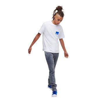 Ανδρικό T-Shirt Karl Lagerfeld Jeans Klj Regular Sslv Logo Tee White 231D1706-J109