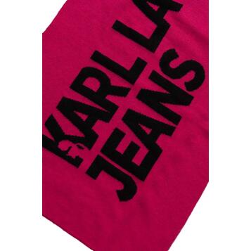 Γυναικείο Κασκόλ Karl Lagerfeld Jeans Knitted Logo Scarf Cabaret 236J3301-J184 Γυναικείο Κασκόλ Karl Lagerfeld Jeans Knitted Logo Scarf Cabaret 236J3301-J184
