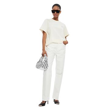 Γυναικείο Jean Karl Lagerfeld Klj Hr Straight Denim White 241J1106-J109