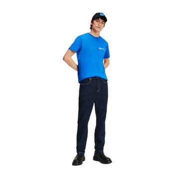Αντρικό Jean Karl Lagerfeld Tapered Denim Rinse Blue 245D1107-J357 Αντρικό Jean Karl Lagerfeld Tapered Denim Rinse Blue 245D1107-J357