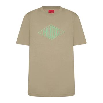 Aνδρικό T-shirt Hugo Dalendi Medium Brown 50534934-219