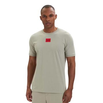 Ανδρικό T-shirt Hugo Diragolino212 Open Green 50447978-391