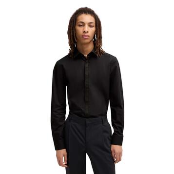 Ανδρικό Πουκάμισο Hugo Keidi Black 50549775-001