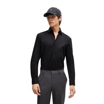 Ανδρικό Πουκάμισο Hugo Koey 10181991 13 Black 50513932-001