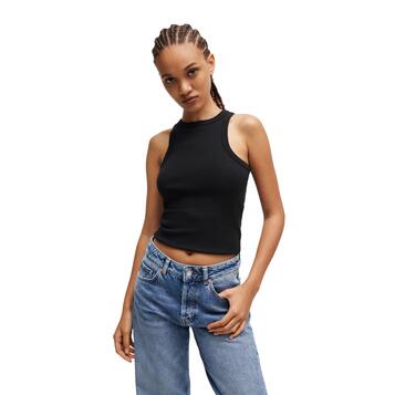 Γυναικείο T-shirt Hugo The Plain Tank 10258222 01 Black 50515651-001