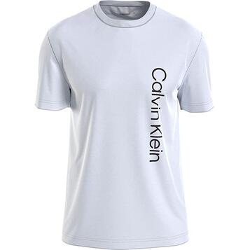 Ανδρικό T-Shirt Calvin Klein Off Placement Logo Bright White K10K109738-YAF Ανδρικό T-Shirt Calvin Klein Off Placement Logo Bright White K10K109738-YAF