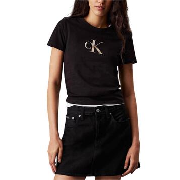 Γυναικείο T-shirt Calvin Klein Gradient Slim Black J20J224982-BEH