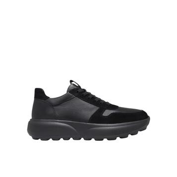 Ανδρικά Sneaker Low Black 2242-1_SUE_LEA-0073