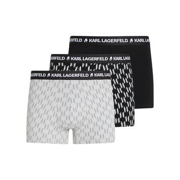 Ανδρικά Εσώρουχα Karl Lagerfeld Monogram Aop Trunk 3P Kl Monogram Aop Black Grey A1M47086-1QI Ανδρικά Εσώρουχα Karl Lagerfeld Monogram Aop Trunk 3P Kl Monogram Aop Black Grey A1M47086-1QI