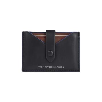 Ανδρική Καρτοθήκη Tommy Hilfiger Th Prep Retractable Cc Black AM0AM11404-BDS
