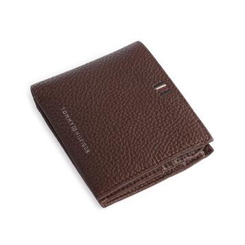 Ανδρικό Πορτοφόλι Tommy Hilfiger Th Central Cc Flap And Coin Dark Chestnut AM0AM11856-GT8