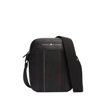 Αντρική Τσάντα Χιαστί Tommy Hilfiger Foundation Mini Reporter Black AM0AM13300-BDS