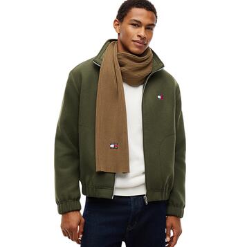 Κασκόλ Tommy Jeans Tjm Heritage Core Warm Khaki AM0AM13683-GWI