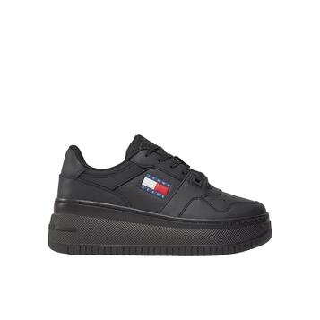Γυναικεία Sneakers Tommy Jeans Tjw Retro Basket Flatform Ess Black EN0EN02506-BDS