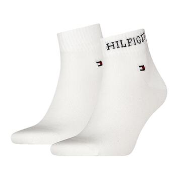 Ανδρικές Κάλτσες Tommy Hilfiger Quarter 2p Tab White 701232466-001