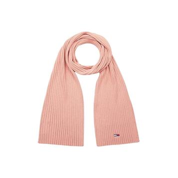 Γυναικείο Κασκόλ Tommy Jeans Tjw Flag Scarf Powdered Coral AW0AW13667-TKH