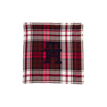 Γυναικείο Κασκόλ Tommy Hilfiger  Tommy Check Large Square Space Blue AW0AW15330-DW6 Γυναικείο Κασκόλ Tommy Hilfiger  Tommy Check Large Square Space Blue AW0AW15330-DW6