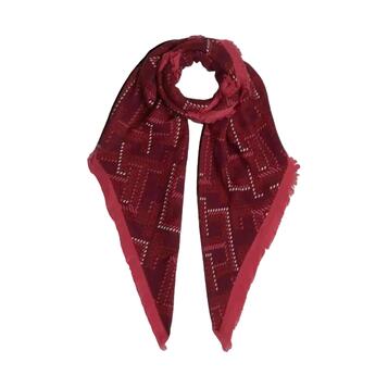 Γυναικείο Φουλάρι Tommy Hilfiger Monogram Square Heritage Pink AW0AW16648-XI0